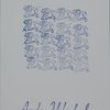 'Blue Cows' (Blue Version, Rubber Stamp)', 1967