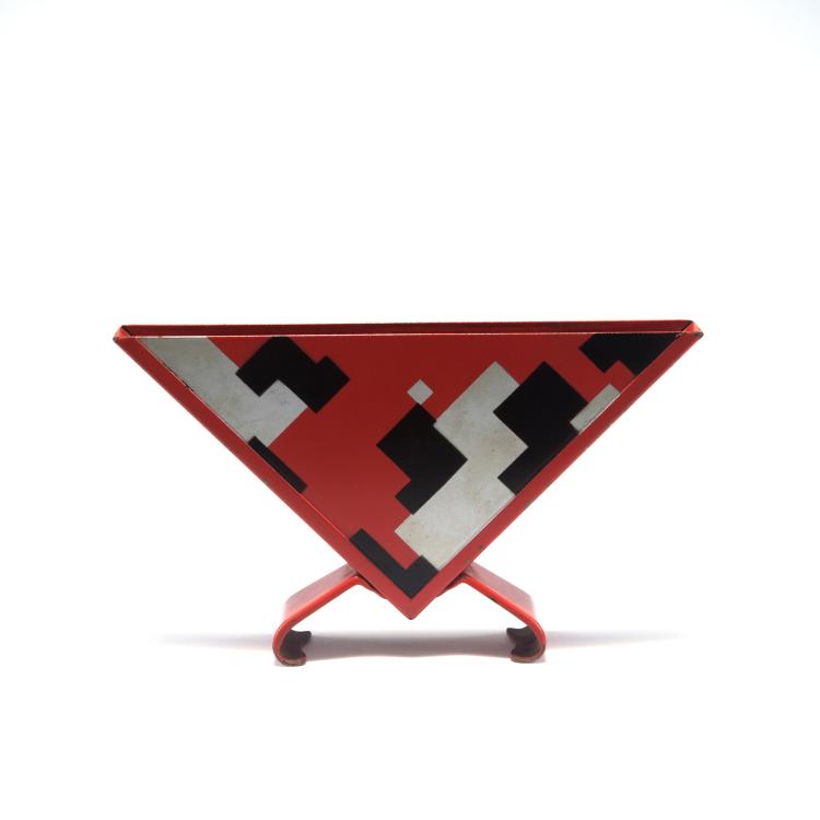 Hauptbild zu Objekt, Serviettenhalter, 1929-32, Marianne Brandt, Ruppelwerk, Gotha, 130A 61