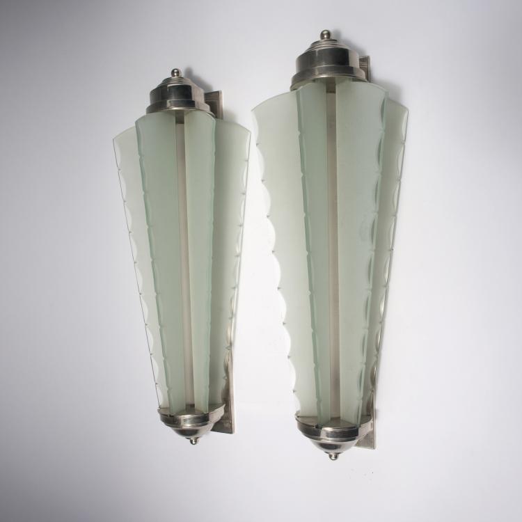 Hauptbild zu Objekt, Pair of brackets, c1930, Frankreich, 129 440