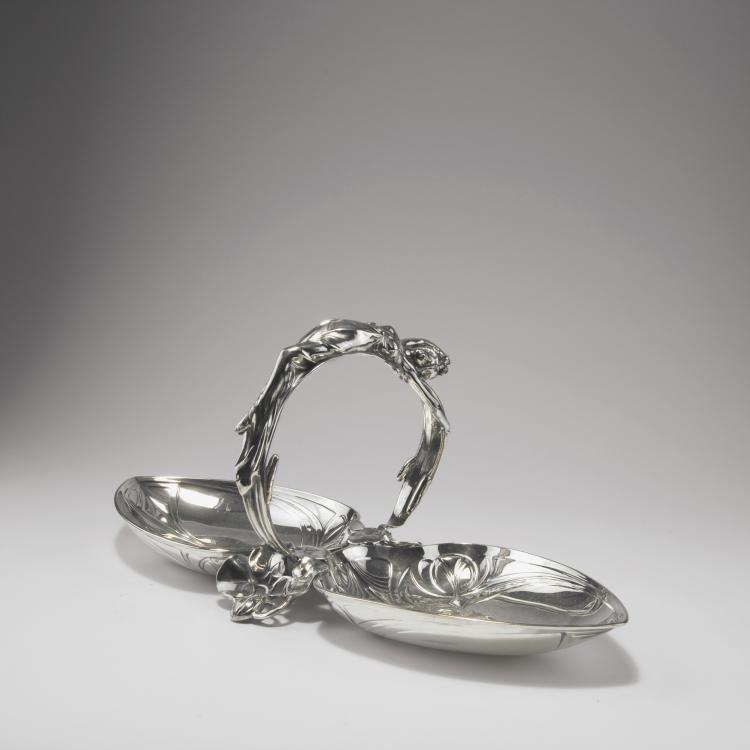 Hauptbild zu Objekt, Basket, c1905, WMF, Geislingen, 129 469