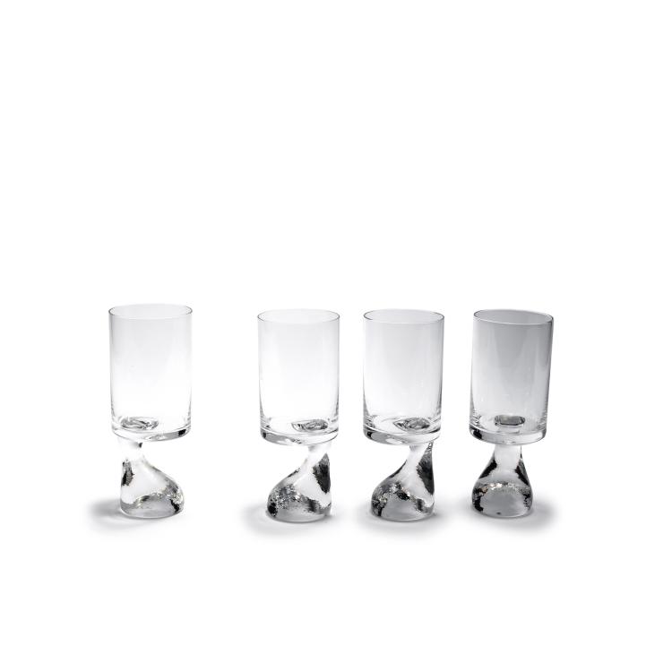 Hauptbild zu Objekt, Four 'Colombo' glasses, 1967, Joe Colombo, Riedel Glas, Kufstein, 131A 26
