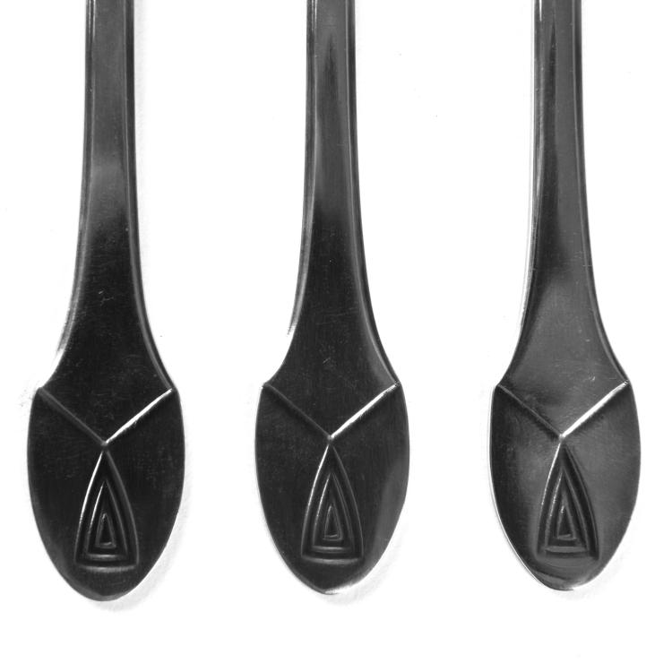 Bild 1 zu Objekt, Six '3000' lobster forks, 1903/05, Henry van de Velde, Clarfeld & Springmeyer, Hemer, 130A 34