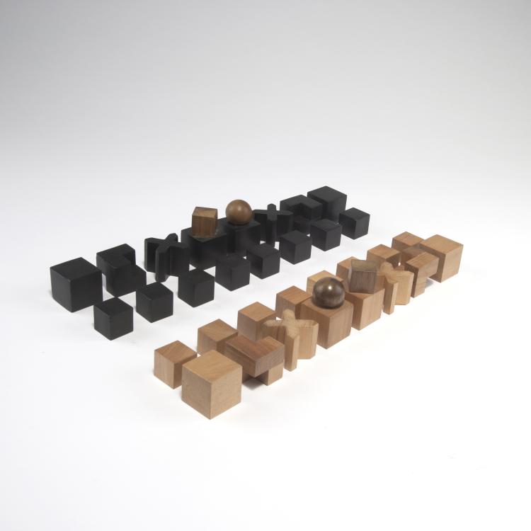 Bild 4 zu Objekt, Bauhaus chess set 'XVI', 1924, Josef Hartwig, Bauhaus Weimar, 130A 66