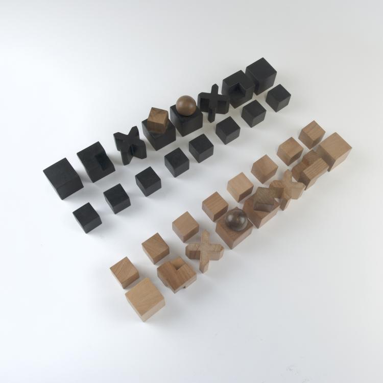 Bild 9 zu Objekt, Bauhaus chess set 'XVI', 1924, Josef Hartwig, Bauhaus Weimar, 130A 66