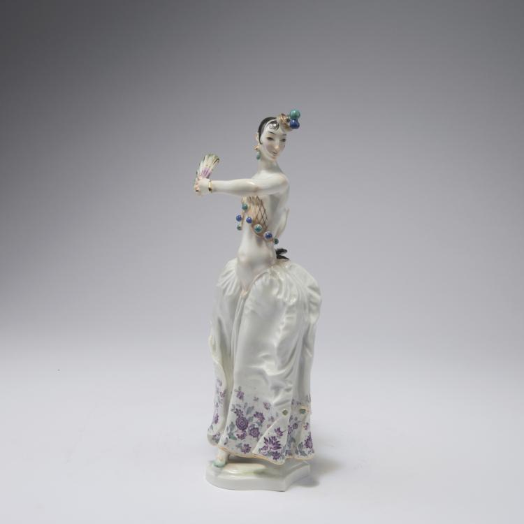 Hauptbild zu Objekt, 'Spanish Dancer', 1933, Paul Scheurich, Meissen, StPM, 129 593