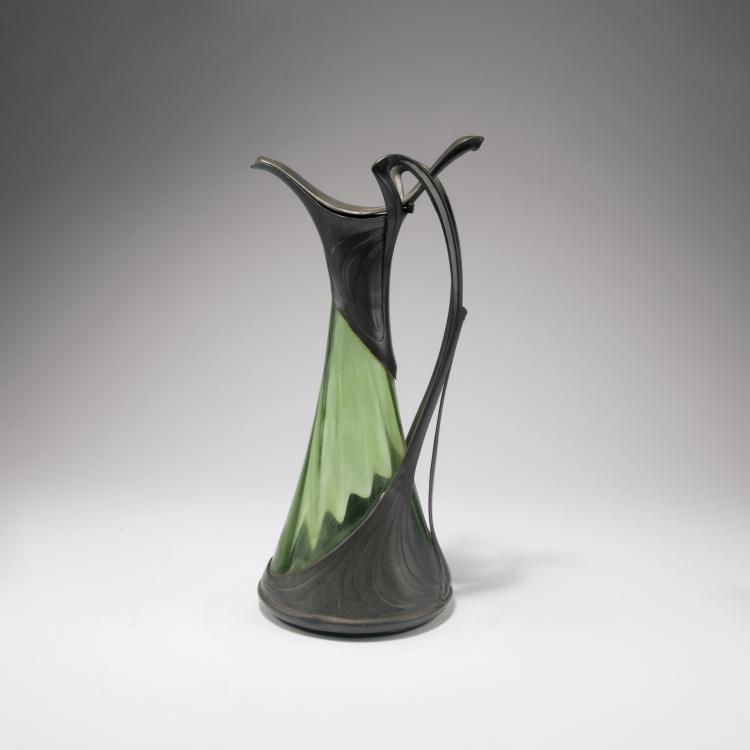Hauptbild zu Objekt, Jug, c1900, Kayser Sohn, Krefeld (zugeschrieben), 129 454