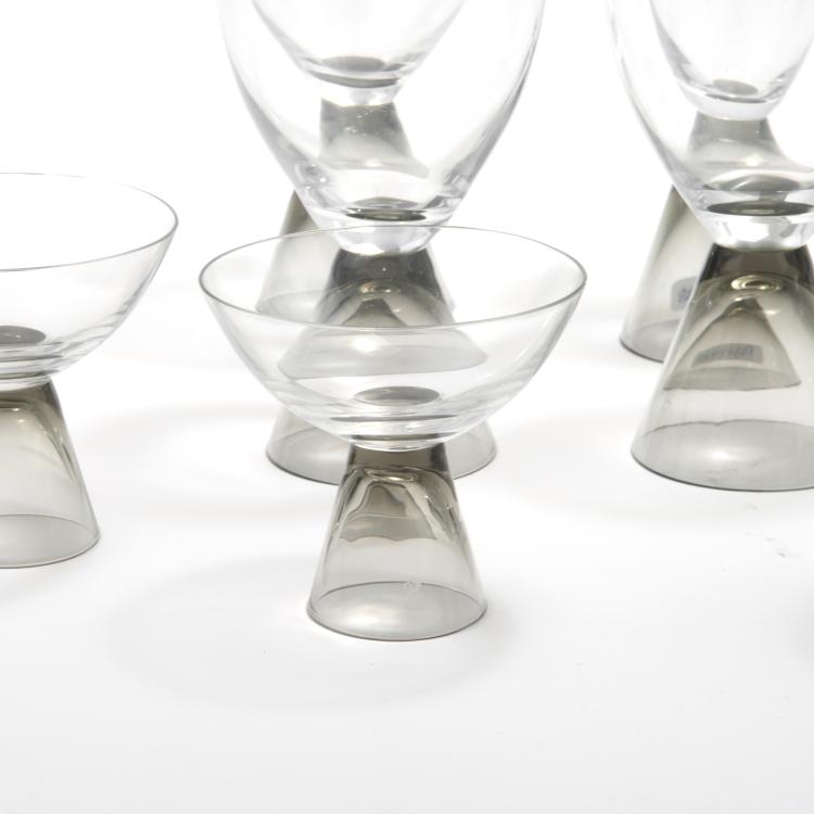 Bild 3 zu Objekt, 'Fortuna' glass set, 1957, Elsa Fischer-Treyden, Rosenthal, Selb, 131B 297