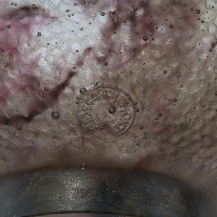 Bild 2 zu Objekt, 'Deux Anses Serpents' bowl, 1925, D&eacute;corchemont, Fran&ccedil;ois, Conches, 129 131