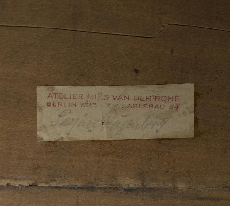 Bild 2 zu Objekt, Plotting board from the Studio Mies van der Rohe, c1930, Sergius Ruegenberg, Deutschland, 130A 70