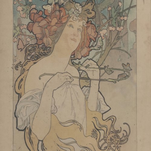 'Juin' from the 'Soleil du dimanche' magazine, 1897