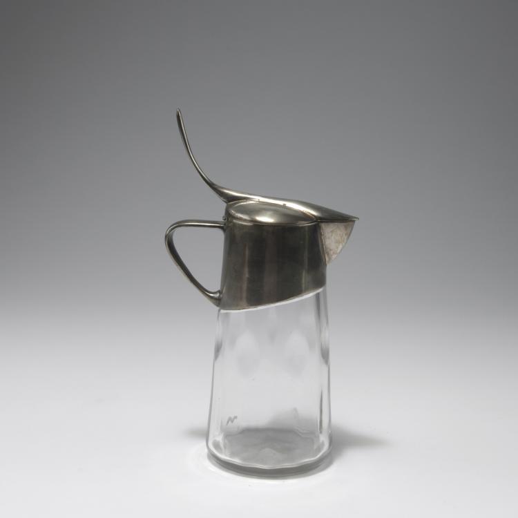Bild 1 zu Objekt, 'Meteor' jug, c1900, Koloman Moser, Meyr's Neffe, Adolf bei Winterberg; Bakalowits S&ouml;hne, Wien, 130A 12