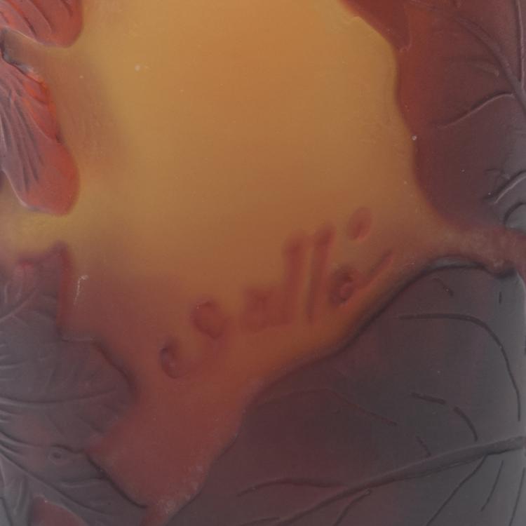 Bild 2 zu Objekt, Small 'Trompette de Virginie' vase, 1920s, Gall&eacute;, Emile, Nancy, 129 209