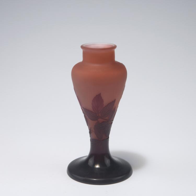 Bild 1 zu Objekt, 'An&eacute;mones' vase, 1906-14, Gall&eacute;, Emile, Nancy, 129 181