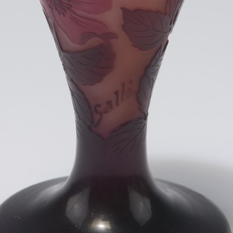 Bild 2 zu Objekt, 'An&eacute;mones' vase, 1906-14, Gall&eacute;, Emile, Nancy, 129 181