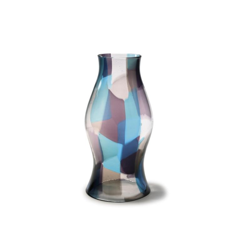 Hauptbild zu Objekt, 'Pezzato' lantern, c1951, Fulvio Bianconi, Venini & C., Murano, 131C 626