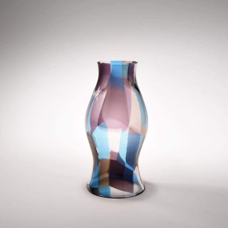 Bild 1 zu Objekt, 'Pezzato' lantern, c1951, Fulvio Bianconi, Venini & C., Murano, 131C 626