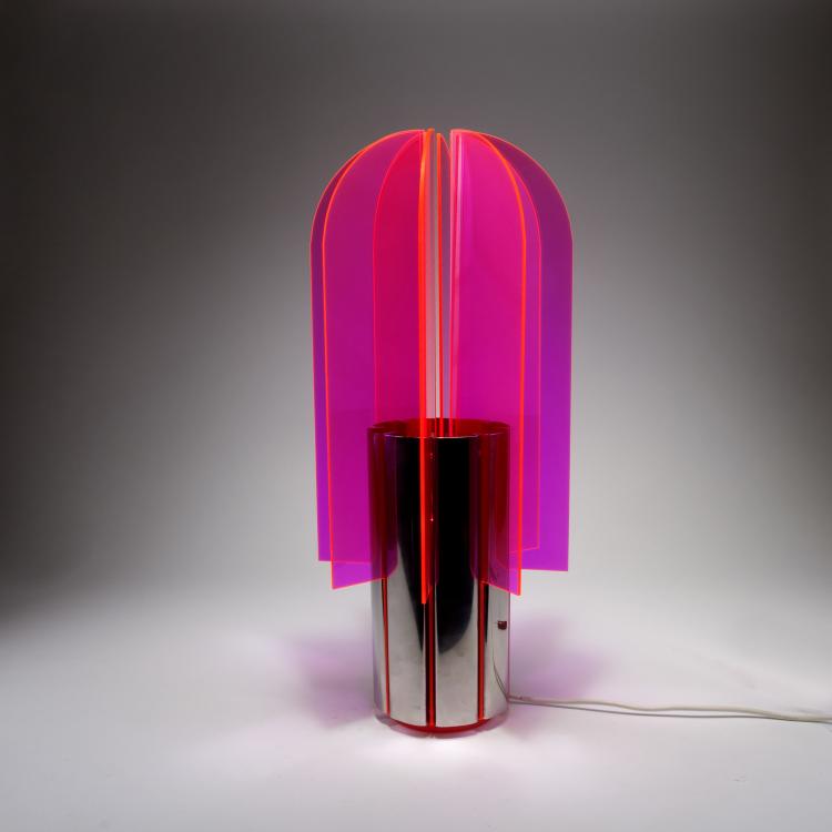 Bild 1 zu Objekt, 'Cactus' table light, 1969, Giovanni Bassi, Studio Luce, Pistoia, 130A 134