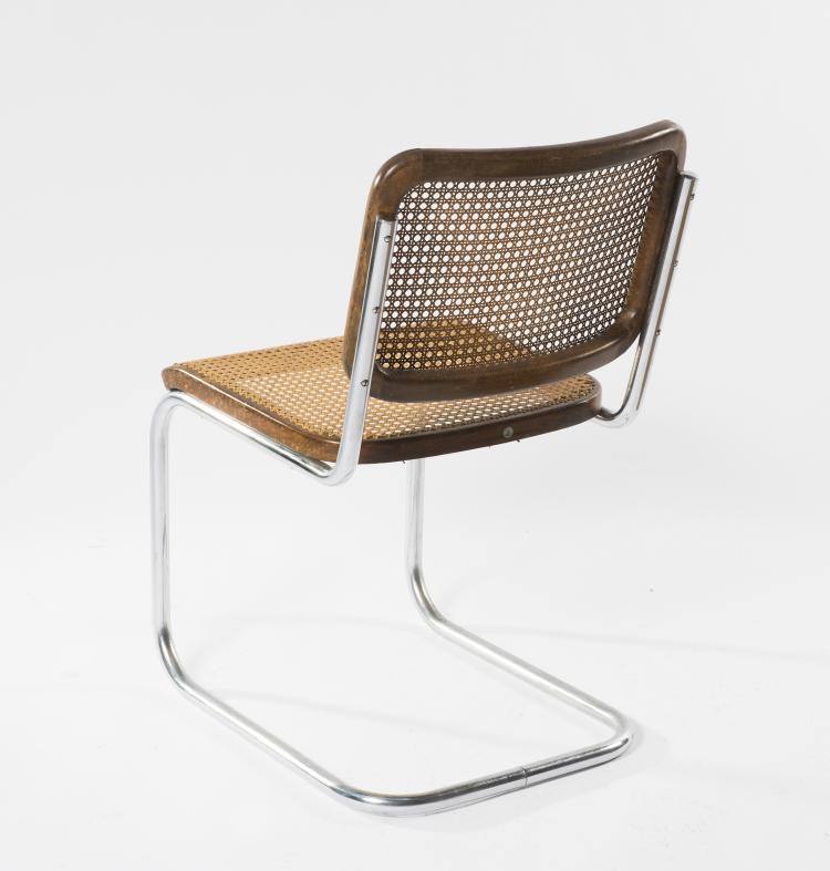 Bild 1 zu Objekt, Two armchairs and two side chairs 'B 64', 1928 , Marcel Breuer, Thonet, Frankenberg, 130A 64