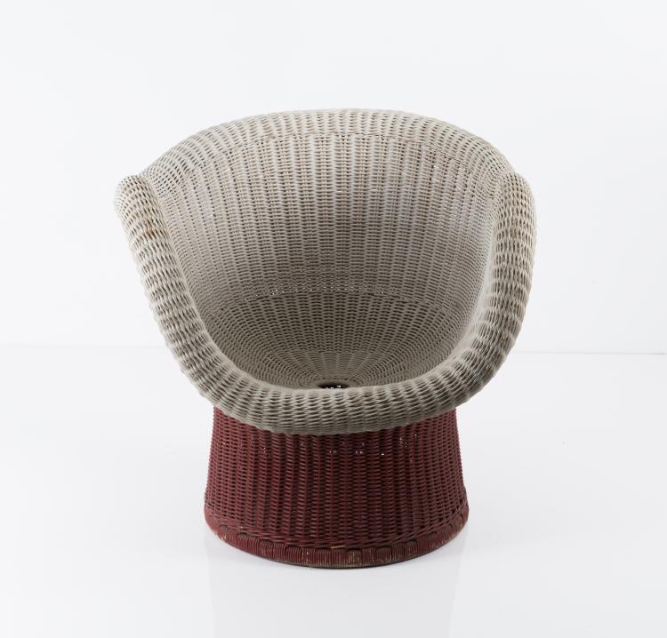 Bild 2 zu Objekt, 'E 16' wickerchair, 1955/56, Egon Eiermann, Murmann, Heinrich, Johannisthal, 130A 88
