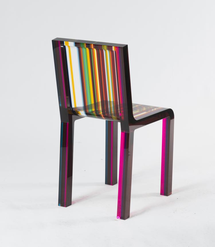 Bild 3 zu Objekt, 'Rainbow' chair, 2000, Patrick Norguet, Cappellini, Arosio, 130A 197