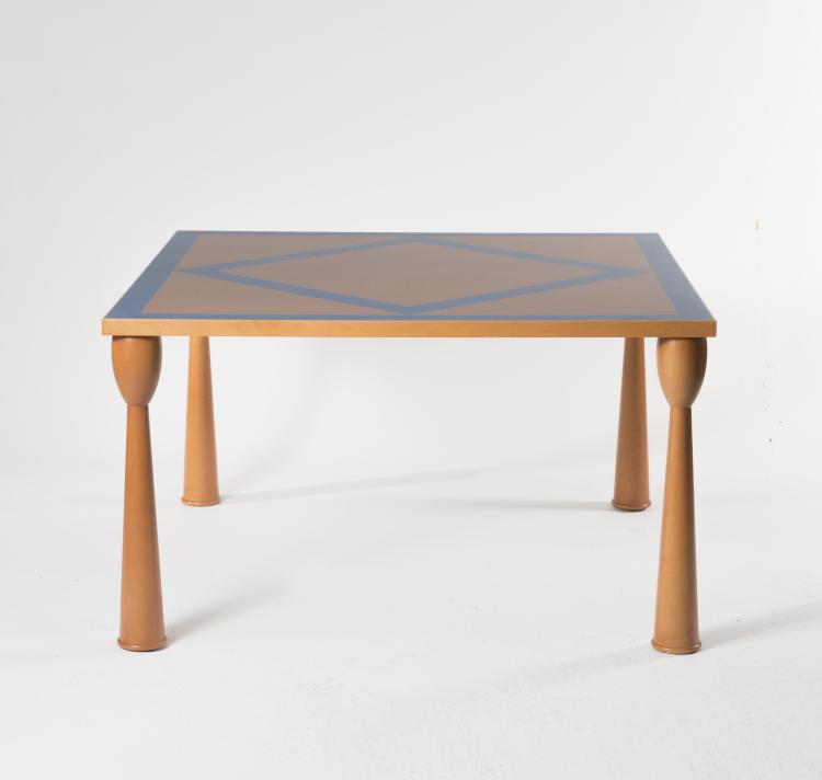 Hauptbild zu Objekt, 'Filicudi' table, 1993, Ettore Sottsass, Zanotta, Nova Milanese, 130A 193