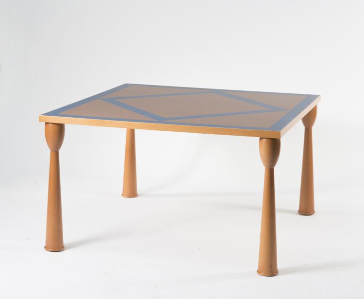 Bild 1 zu Objekt, 'Filicudi' table, 1993, Ettore Sottsass, Zanotta, Nova Milanese, 130A 193