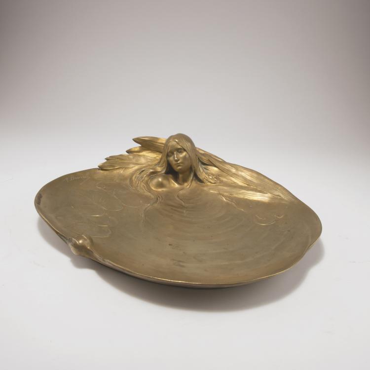 Hauptbild zu Objekt, 'Les N&eacute;nuphars' bowl, 1900, Maurice Bouval, Bouval, Maurice, 129 521