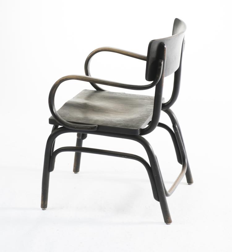 Bild 6 zu Objekt, 'B 403 F' armchair, 1927 , Ferdinand Kramer, Thonet, Frankenberg, 130A 68