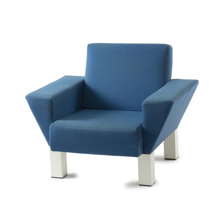 Hauptbild zu Objekt, 'Westside' easy chair, 1982/83, Ettore Sottsass, Knoll International, New York, 131A 226