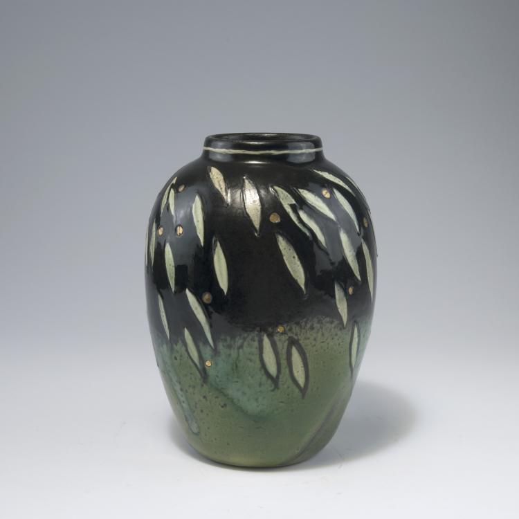 Bild 1 zu Objekt, 'Gold-Mosaik' vase, c1906, Laeuger, Max, Kandern, 129 642