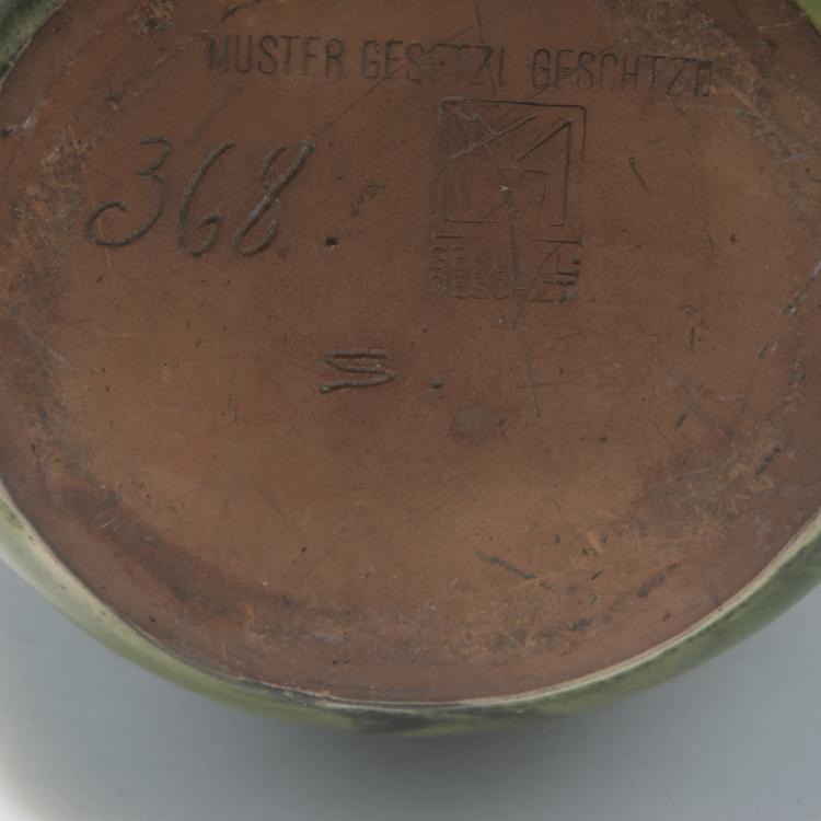 Bild 3 zu Objekt, 'Gold-Mosaik' vase, c1906, Laeuger, Max, Kandern, 129 642