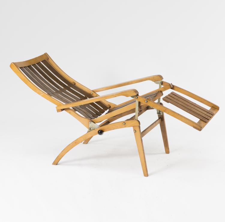 Hauptbild zu Objekt, 'Siesta Medizinal' lounge chair, 1936, Hans Luckhardt, Thonet, Frankenberg, 130A 69