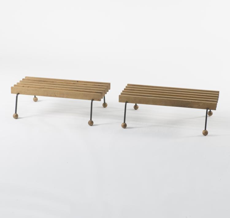 Bild 2 zu Objekt, Zwei Kofferb&auml;nke, 1950er Jahre, USA, 131B 343