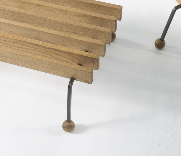 Bild 3 zu Objekt, Zwei Kofferb&auml;nke, 1950er Jahre, USA, 131B 343