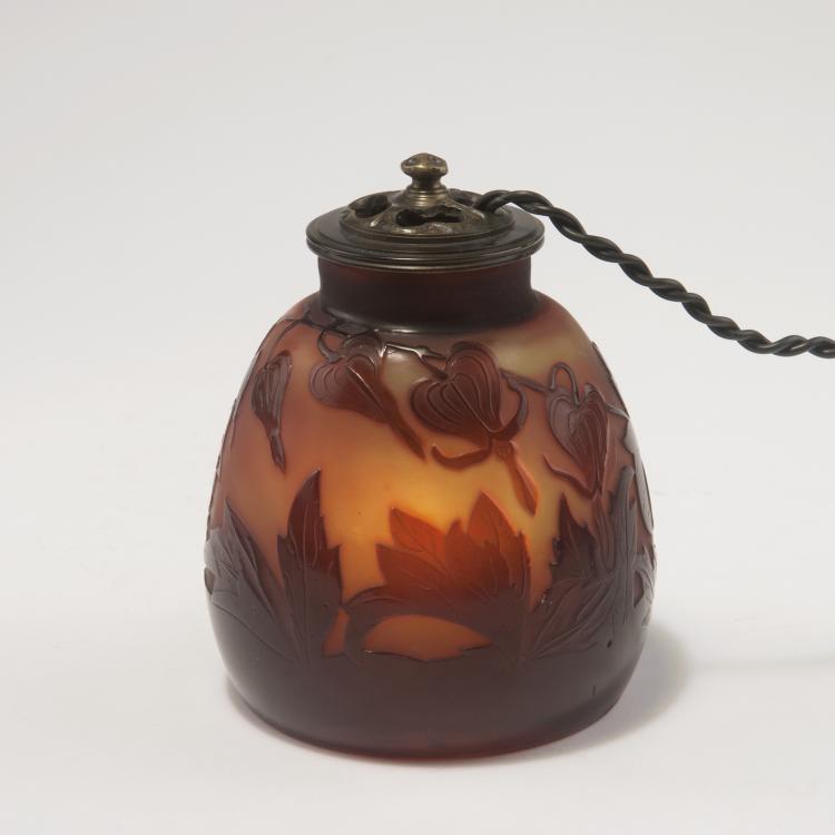 Hauptbild zu Objekt, 'Coeurs de Jeanette' veilleuse, 1906-14, Gall&eacute;, Emile, Nancy, 129 189