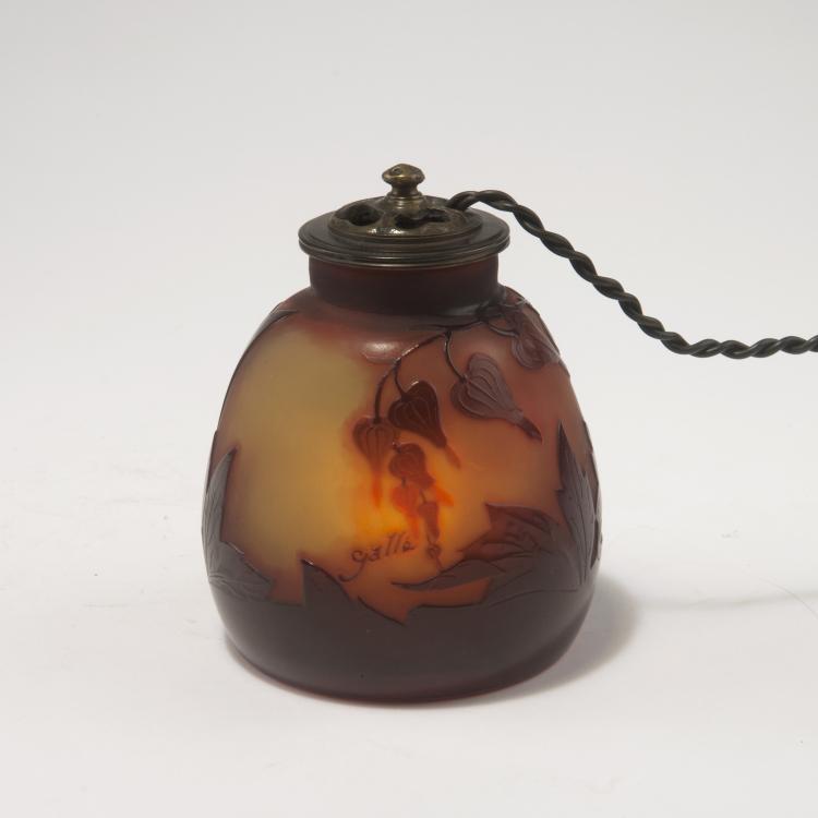 Bild 2 zu Objekt, 'Coeurs de Jeanette' veilleuse, 1906-14, Gall&eacute;, Emile, Nancy, 129 189