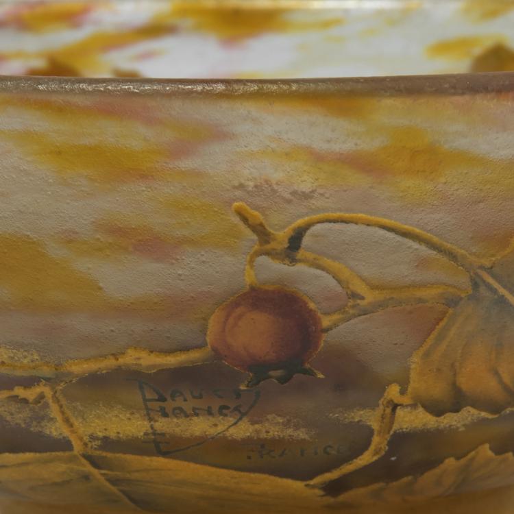 Bild 2 zu Objekt, 'Pommes d'api' bowl, c1910, Daum Fr&egrave;res, Nancy, 129 88