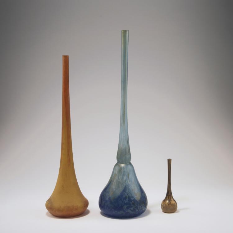 Hauptbild zu Objekt, Three berluzes, c1915, Daum Fr&egrave;res, Nancy, 129 111