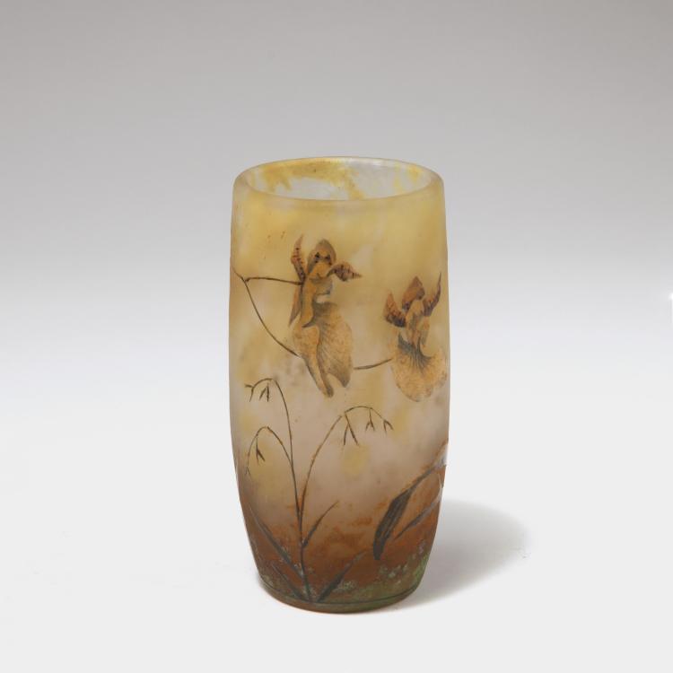 Hauptbild zu Objekt, 'Orchid&eacute;es' vase, 1905-10, Daum Fr&egrave;res, Nancy, 129 49