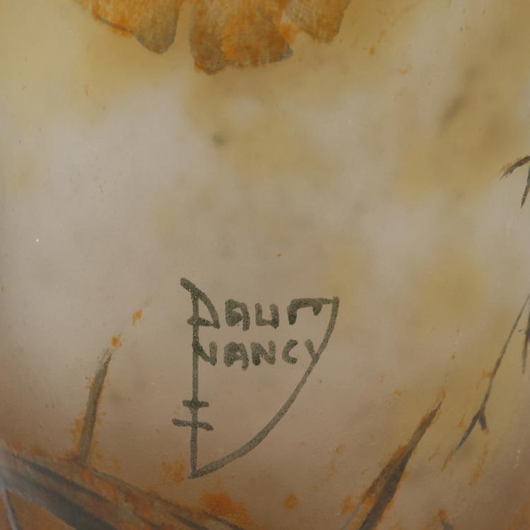 Bild 2 zu Objekt, 'Orchid&eacute;es' vase, 1905-10, Daum Fr&egrave;res, Nancy, 129 49