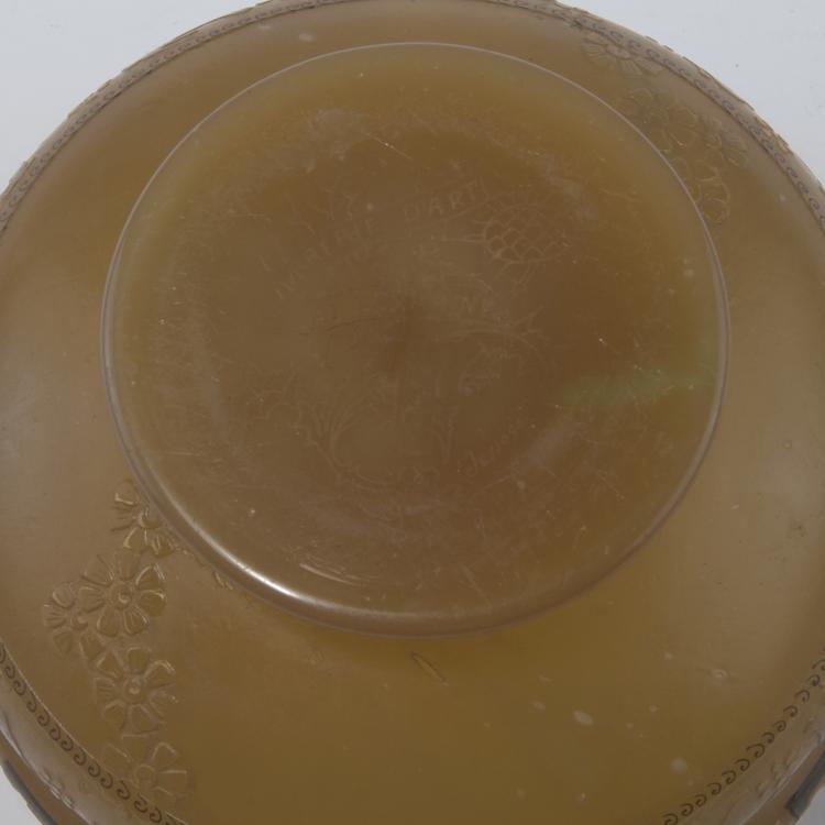 Bild 3 zu Objekt, 'Animaux antiques' bowl with handles, 1895-1900 , Burgun, Schverer & Cie., Meisenthal, 129 6