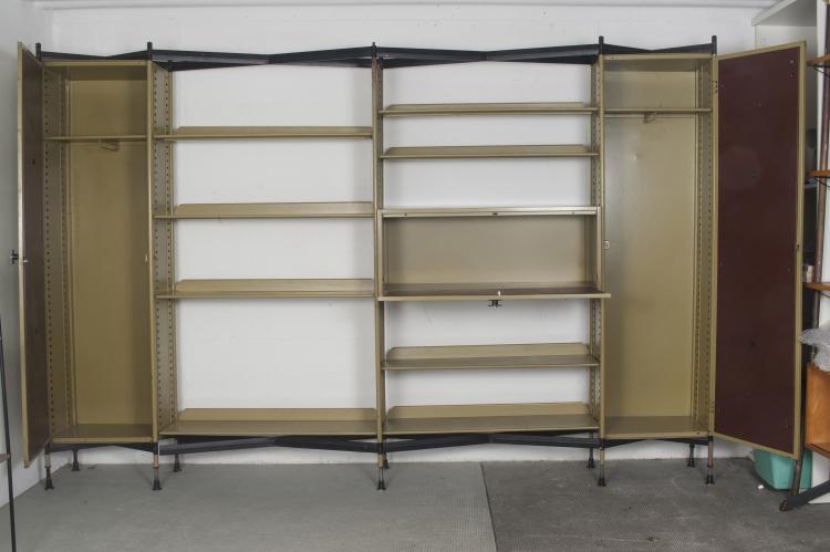 Bild 3 zu Objekt, Regalsystem mit zwei Schr&auml;nken 'Spazio', 1959, Studio B.B.P.R., Olivetti, Ivrea, 131A 60