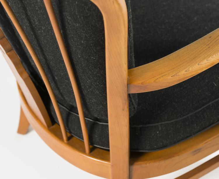 Bild 2 zu Objekt, Two armchairs, 1940/50s, Fritz Hansen, Hansen, Fritz, Aller&oslash;d, 130A 158