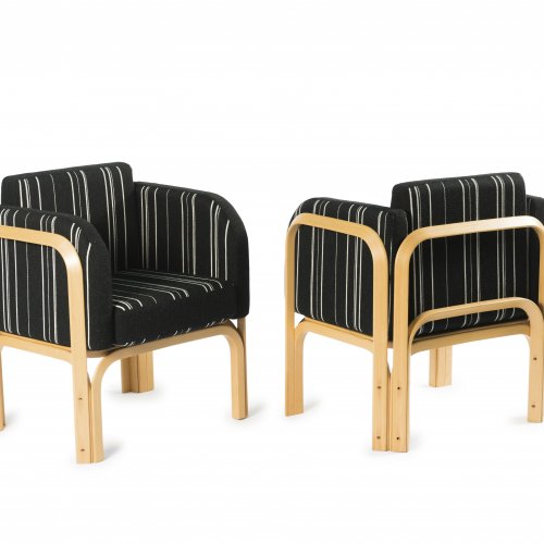 Two armchairs, 1967/68