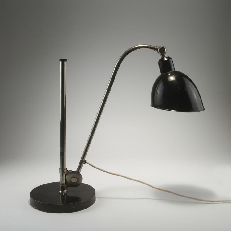 Hauptbild zu Objekt, 'K' table light, 1929-30, Christian Dell, Belmag, Z&uuml;rich, 130A 65