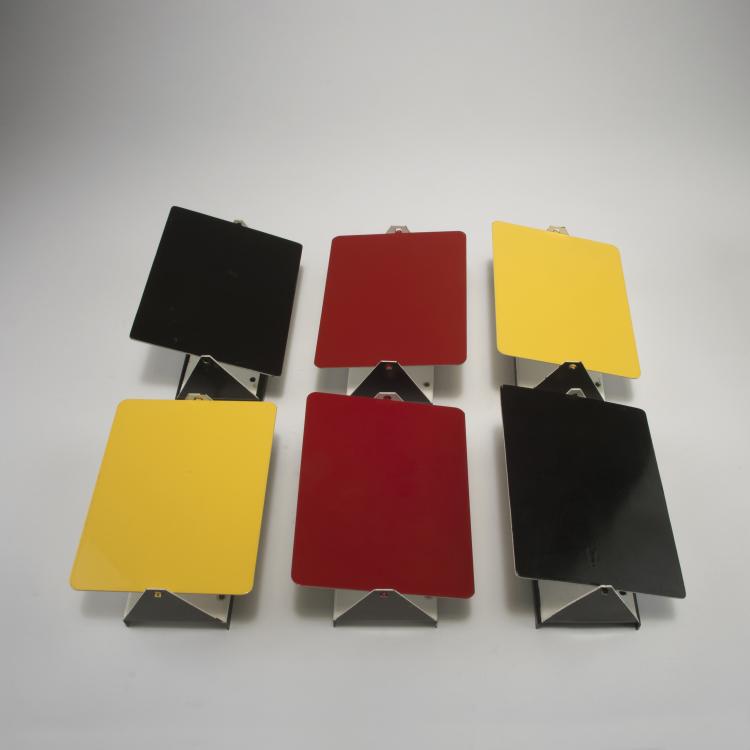 Bild 1 zu Objekt, Sechs Wandleuchten 'CP-1', 1960, Charlotte Perriand, Steph Simon, Paris, 130A 143