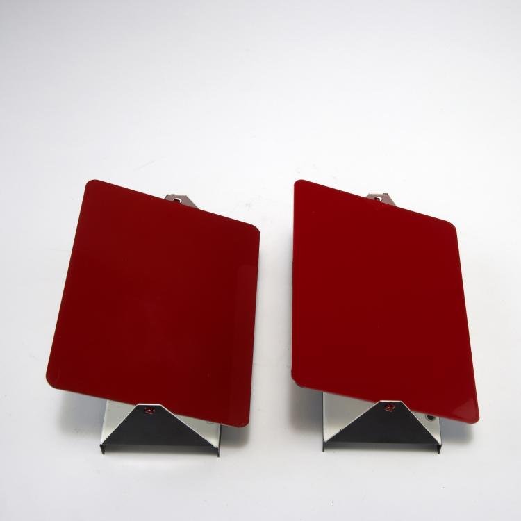 Bild 1 zu Objekt, Zwei Wandleuchten 'CP-1', 1960, Charlotte Perriand, Steph Simon, Paris, 130A 144