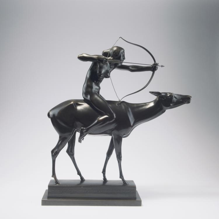 Hauptbild zu Objekt, 'Diana', c1900, Georg Wrba, 129 566