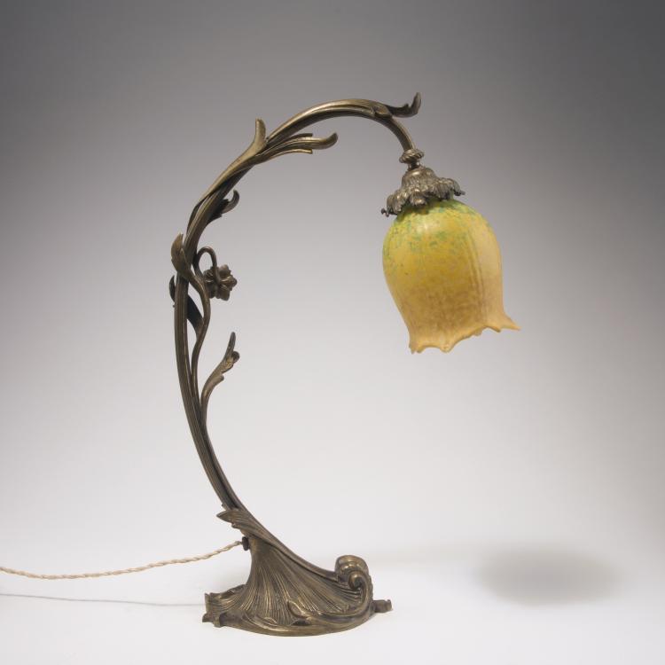 Hauptbild zu Objekt, Table light, c1910, Daum Fr&egrave;res, Nancy, 129 93