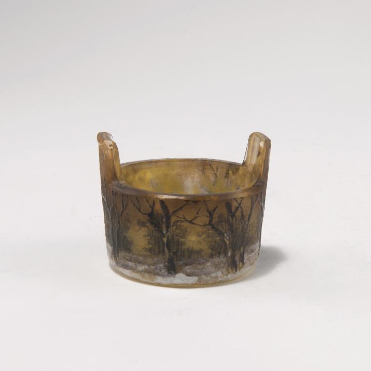 Hauptbild zu Objekt, 'Arbres en hiver' seasoning cellar, c1910 , Daum Fr&egrave;res, Nancy, 129 95